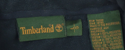 Timberland Men's Black Fleece Lined Bodywarmer Waistcoat Size L