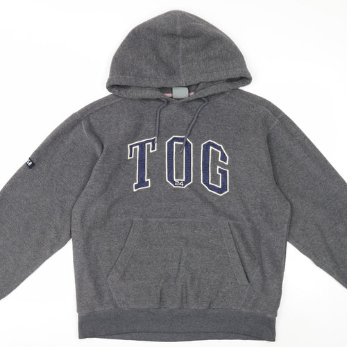 TOG 24 Boardwear Women's Grey Pullover Hoodie Size S Polyester Fleece