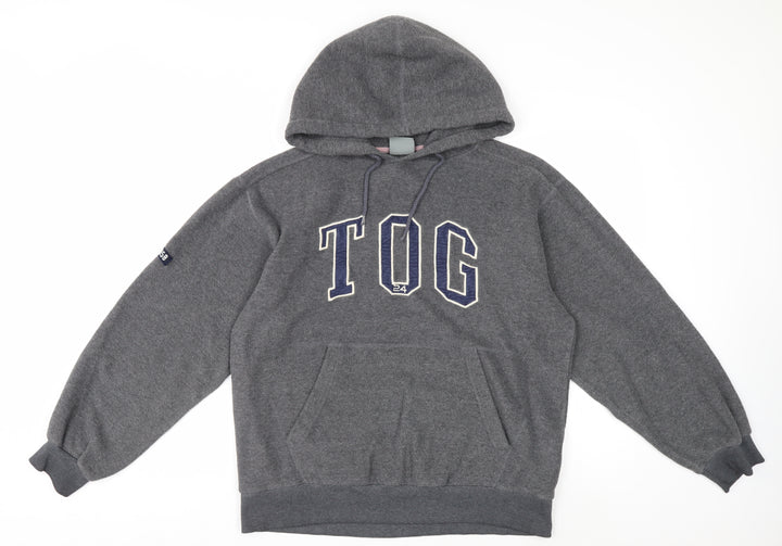 TOG 24 Boardwear Women's Grey Pullover Hoodie Size S Polyester Fleece