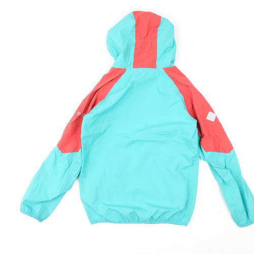 Regatta Boys Blue Colourblock Waterproof Outdoor Jacket 9-10 Years
