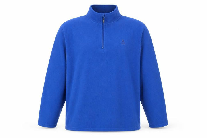 Glacier Point Men's Blue Fleece 3XL 1/4 Zip Pullover Sweatshirt