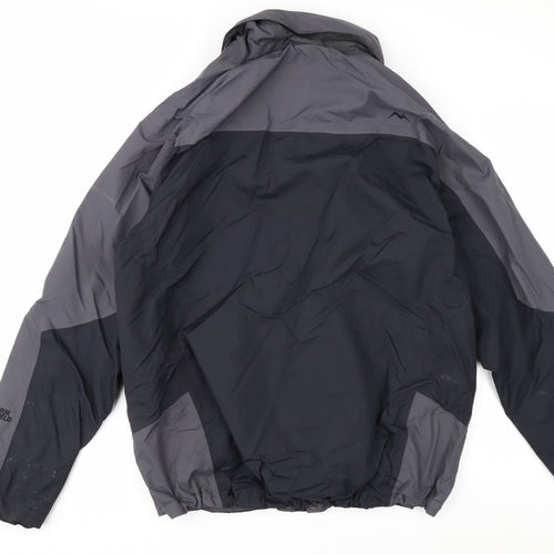 Peter Storm Men's Grey Waterproof Rain Jacket M