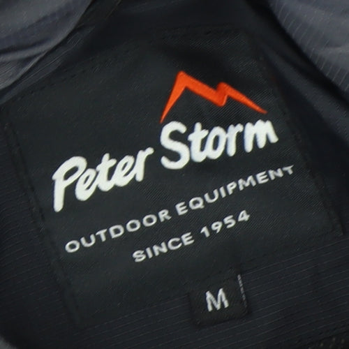 Peter Storm Men's Grey Waterproof Rain Jacket M