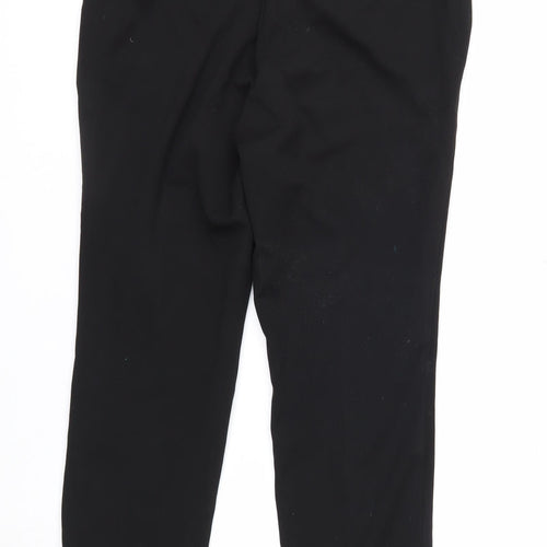 Marks and Spencer Women's Black Size 12 Ankle Slim Trousers