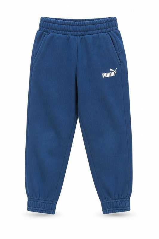 Puma Boys Blue Jogger Sweatpants 5 Years Cotton Blend Fleece