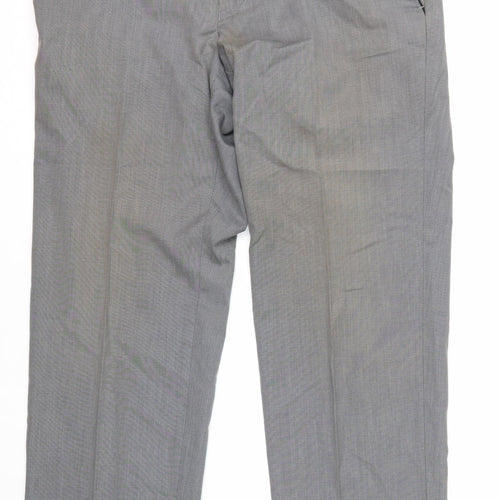 Marks and Spencer Men’s Grey Dress Pants 36W 31L Autograph Trousers