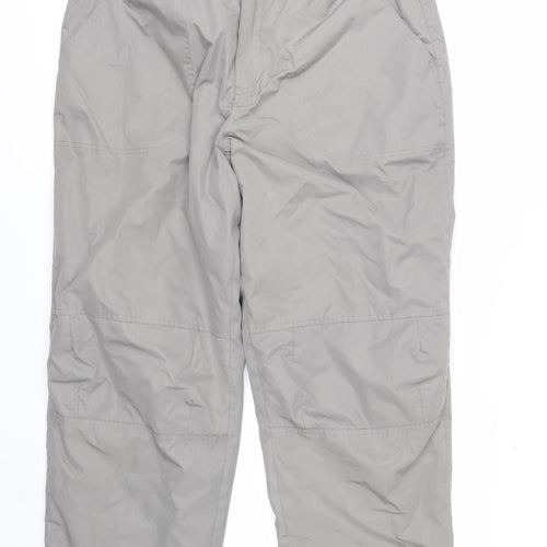 Cotton Traders Men's Grey XL Cargo Trousers with Belt Quick Dry