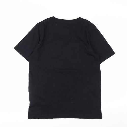 Nike Jordan Boys Black Graphic T-Shirt XL 13-15 Years