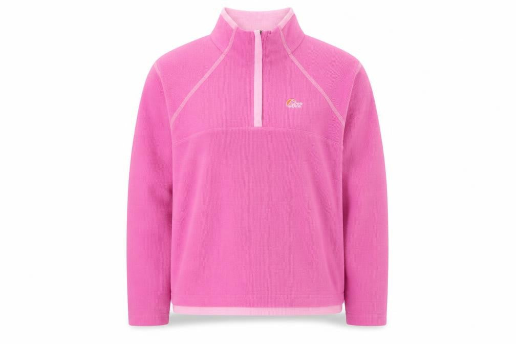 Lowe Alpine Women's Pink Fleece Pullover Sweatshirt Medium