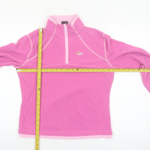 Lowe Alpine Women's Pink Fleece Pullover Sweatshirt Medium