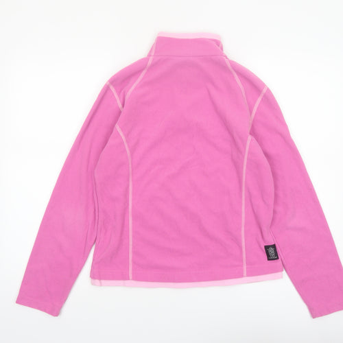 Lowe Alpine Women's Pink Fleece Pullover Sweatshirt Medium