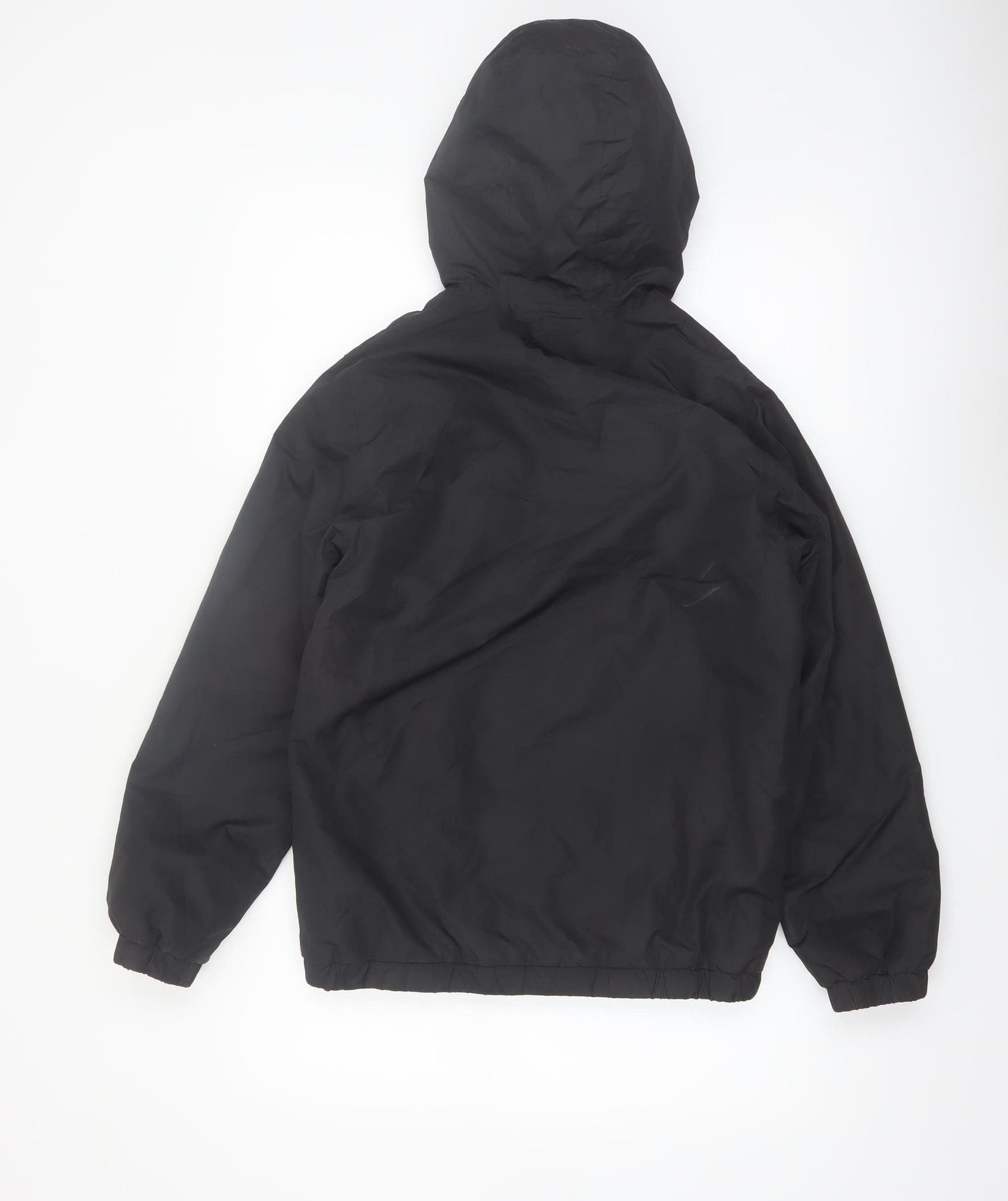 Gelert Boys Black Waterproof Hooded Rain Jacket 13 Years