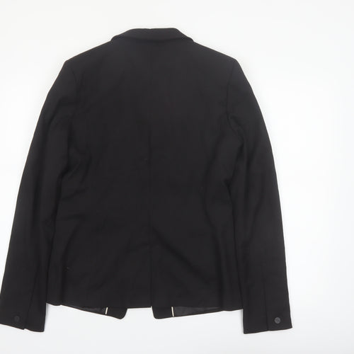 Next Women’s Black Single-Breasted Suit Jacket UK 14 Classic Fit