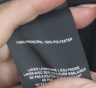 TOG24 Women Black Fleece Full Zip Jacket Size 14 Outdoor Wear