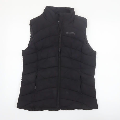 Mountain Warehouse Women’s Black Size 14 Puffer Waistcoat Gilet