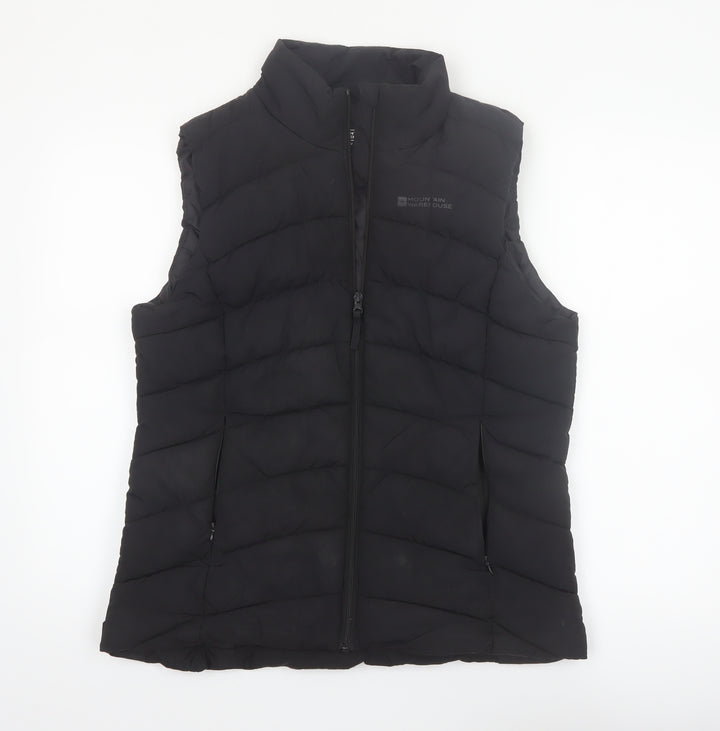 Mountain Warehouse Women’s Black Size 14 Puffer Waistcoat Gilet