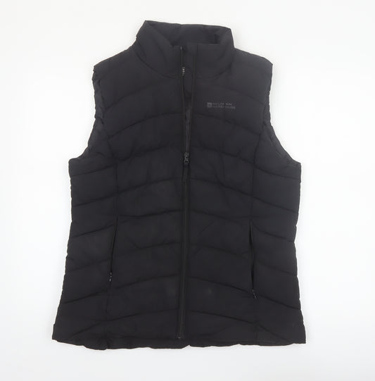 Mountain Warehouse Women’s Black Size 14 Puffer Waistcoat Gilet