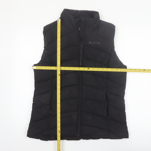 Mountain Warehouse Women’s Black Size 14 Puffer Waistcoat Gilet