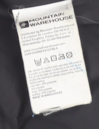 Mountain Warehouse Women’s Black Size 14 Puffer Waistcoat Gilet