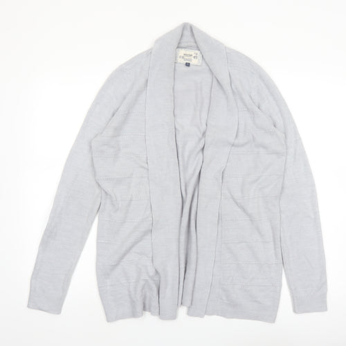Maine New England Women’s Grey Size 14 Open Knit Cardigan