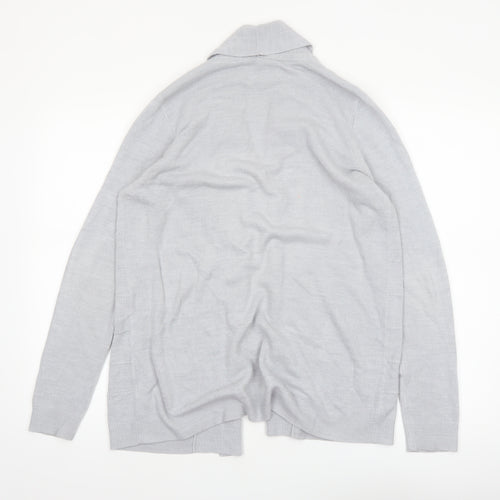 Maine New England Women’s Grey Size 14 Open Knit Cardigan
