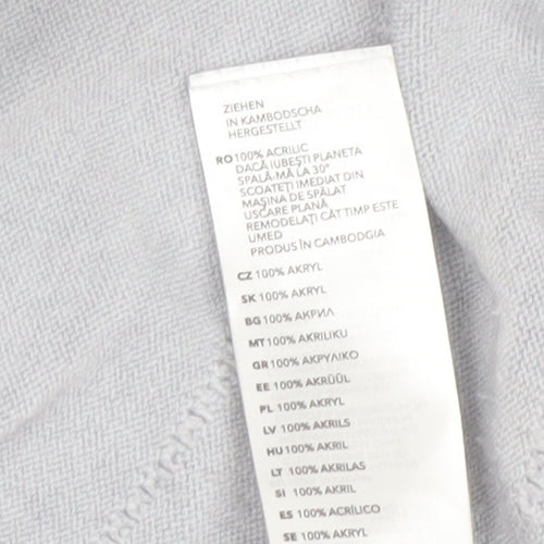 Maine New England Women’s Grey Size 14 Open Knit Cardigan