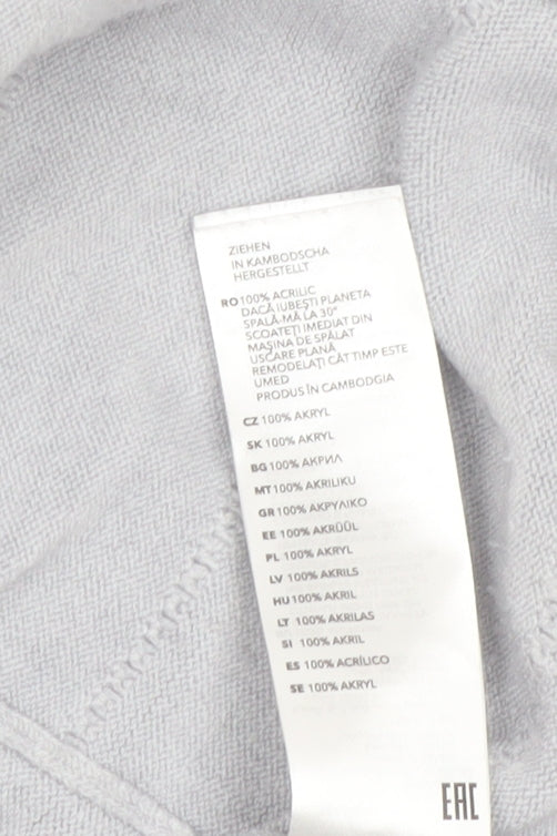 Maine New England Women’s Grey Size 14 Open Knit Cardigan