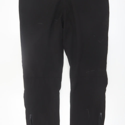 Regatta Men's Black Softshell Trousers Size L 34in Water Resistant