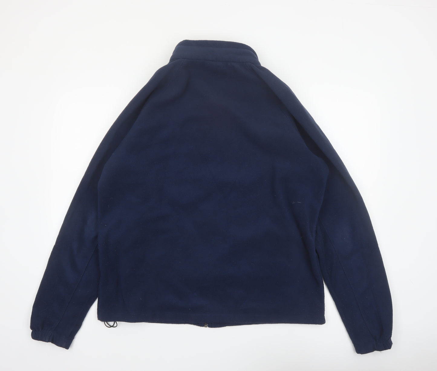 Columbia Men's Blue L Fleece Full Zip Jacket Outdoor Hiking