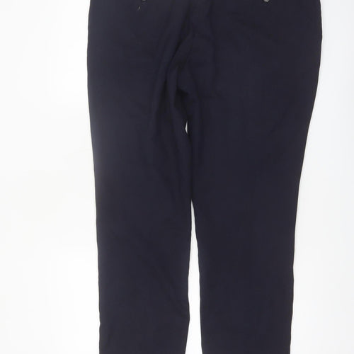 Next Men's Black 38in Regular Fit Dress Trousers