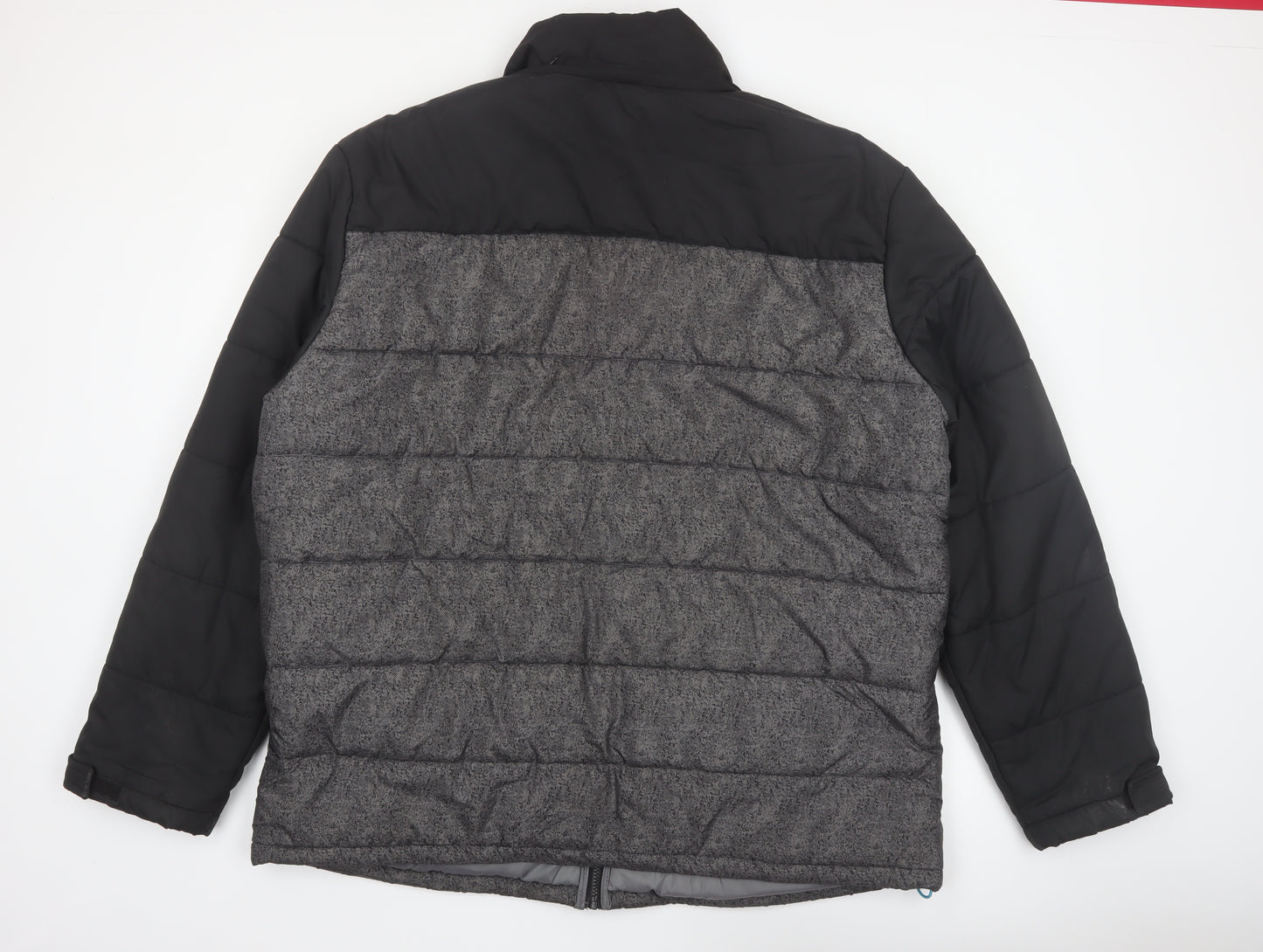Atlas For Men 3XL Grey Insulated Puffer Jacket Lightweight Casual Outerwear