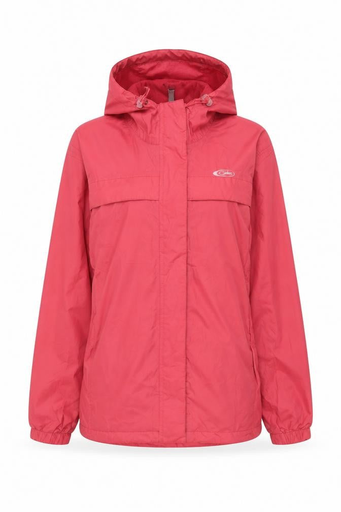 Gelert Womens Pink Waterproof Hooded Rain Jacket Size 10