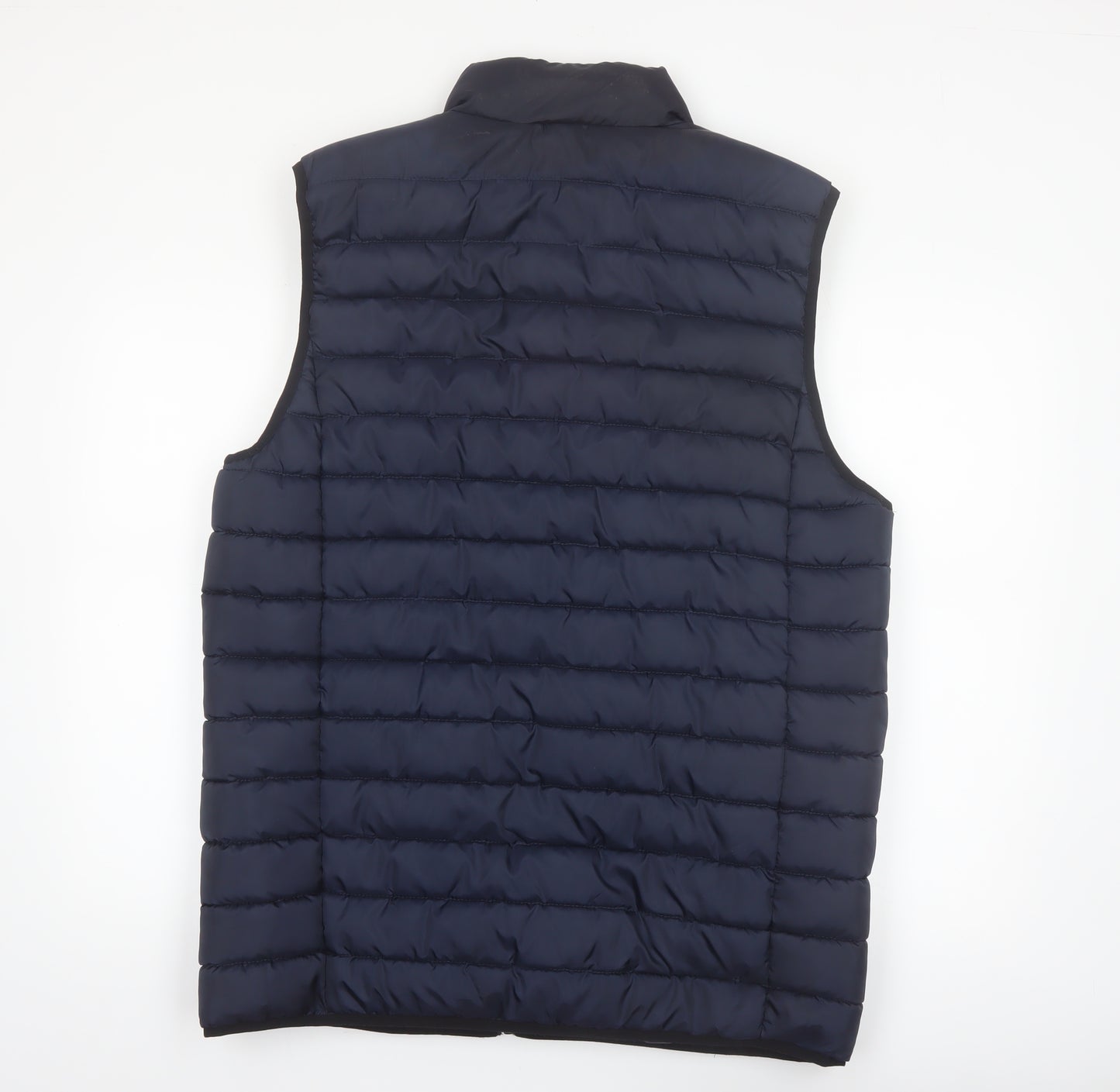 Alphar One Mens Blue XL Puffer Gilet Waistcoat Lightweight