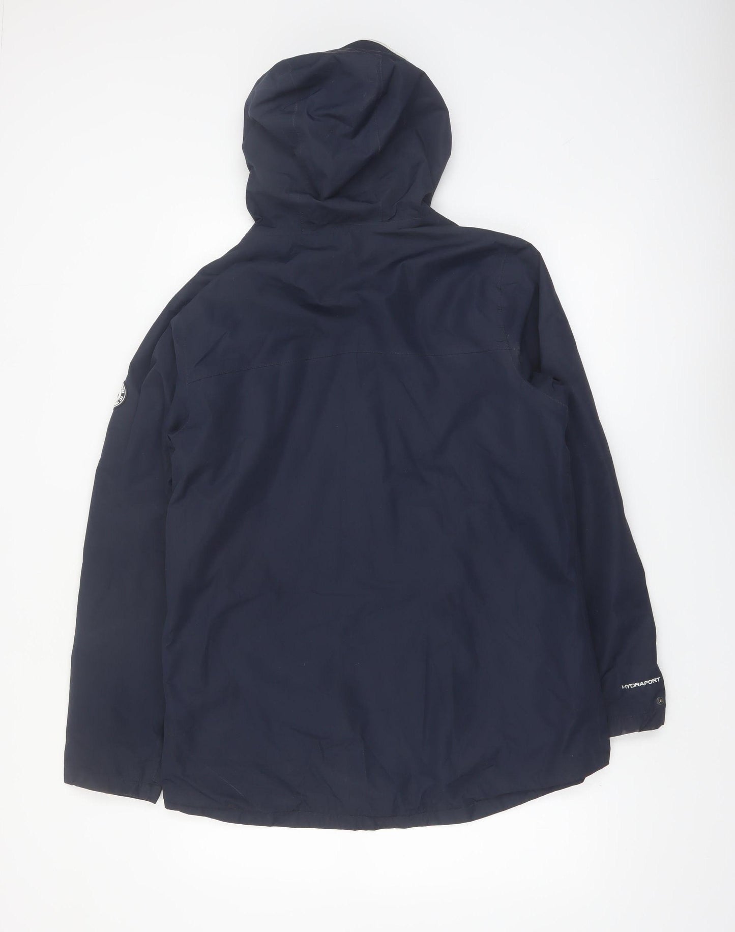 Regatta Womens Blue Waterproof Hooded Rain Coat Jacket UK 14