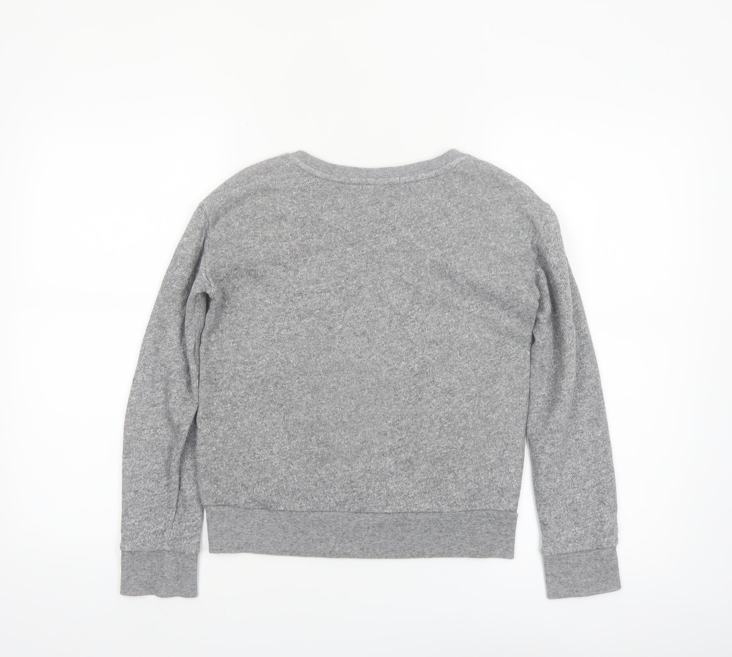 GAP Kids Girls Grey Floral Pullover Sweatshirt 10-11 Years