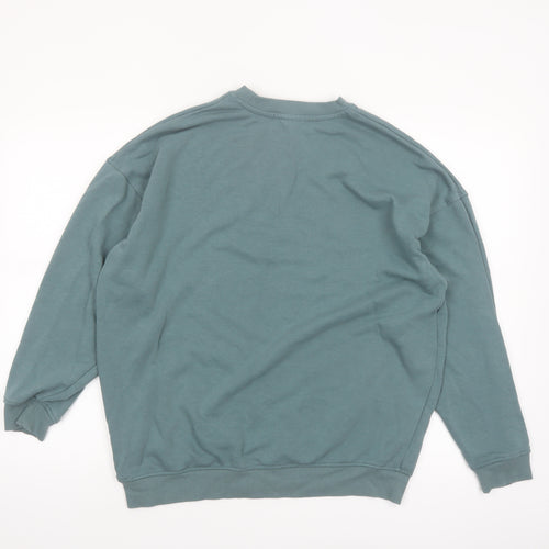 Primark Women's Green Detroit Pullover Sweatshirt XS Relaxed Fit