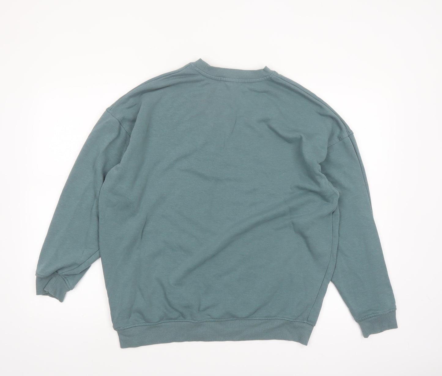 Primark Women's Green Detroit Pullover Sweatshirt XS Relaxed Fit