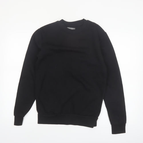 Primark Men's Black XS Pullover Crew Neck Sweatshirt