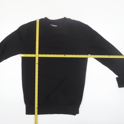Primark Men's Black XS Pullover Crew Neck Sweatshirt