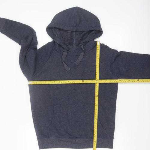 Next Women’s Navy Hoodie Size 6 Cotton Blend Pullover