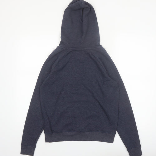 Next Women’s Navy Hoodie Size 6 Cotton Blend Pullover