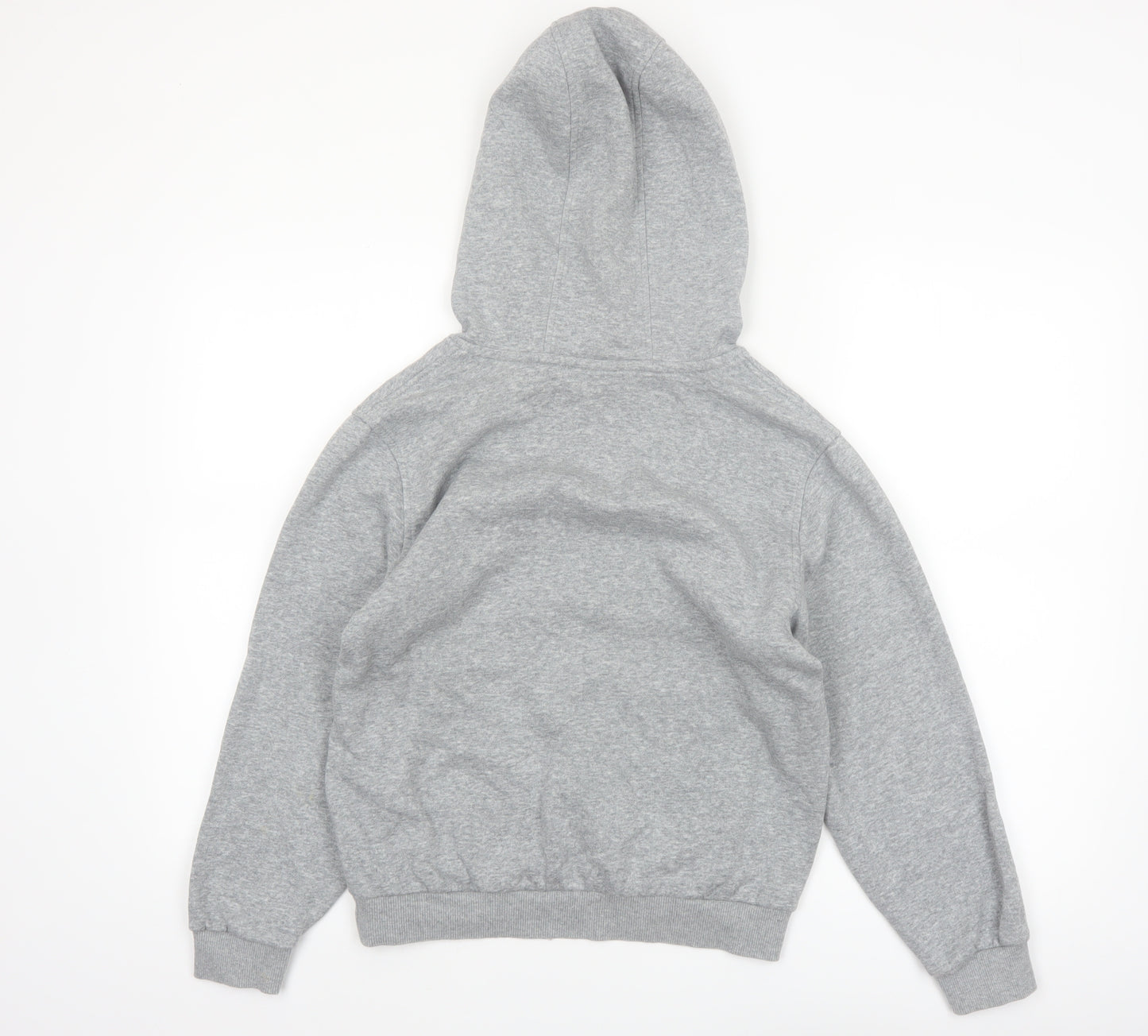 Nike Boys Grey Pullover Hoodie Size L 147-158cm Cotton Blend