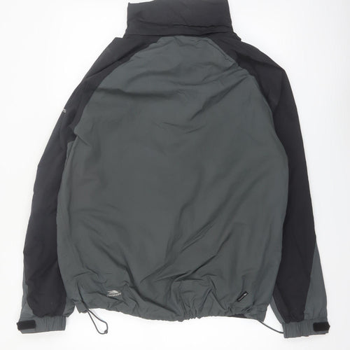 Trespass Men’s Grey Waterproof Breathable Mid-Length Jacket M