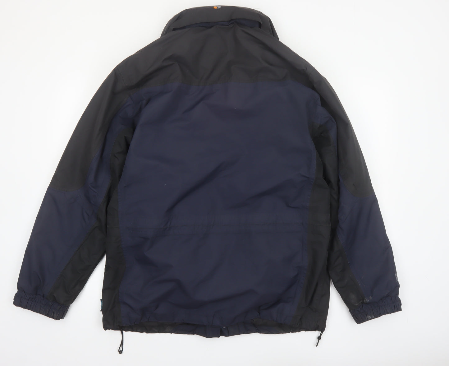 Regatta Mens Blue L Waterproof Hooded Parka Jacket Lined Outdoor Coat Size L 42in