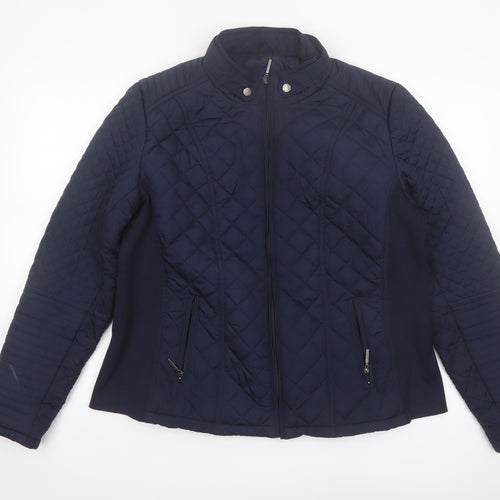 Weatherproof Women's Blue Quilted Lightweight Jacket XL