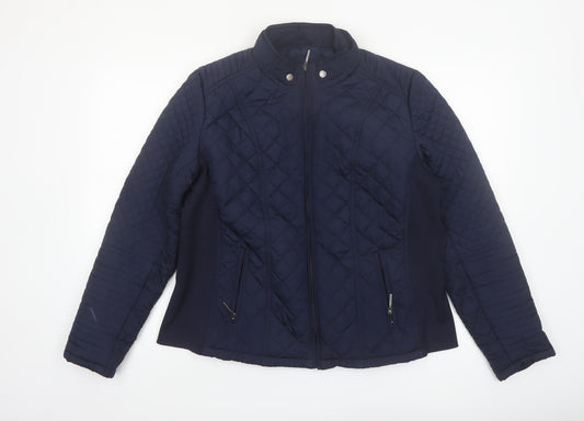 Weatherproof Women's Blue Quilted Lightweight Jacket XL
