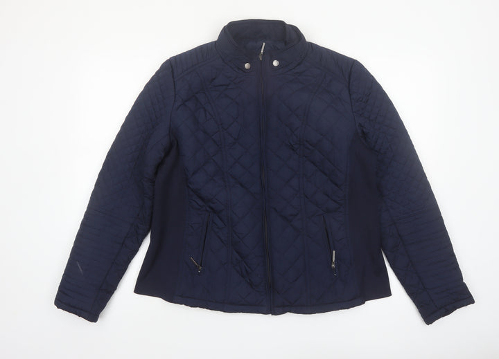 Weatherproof Women's Blue Quilted Lightweight Jacket XL