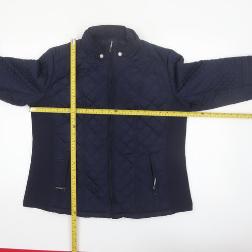 Weatherproof Women's Blue Quilted Lightweight Jacket XL