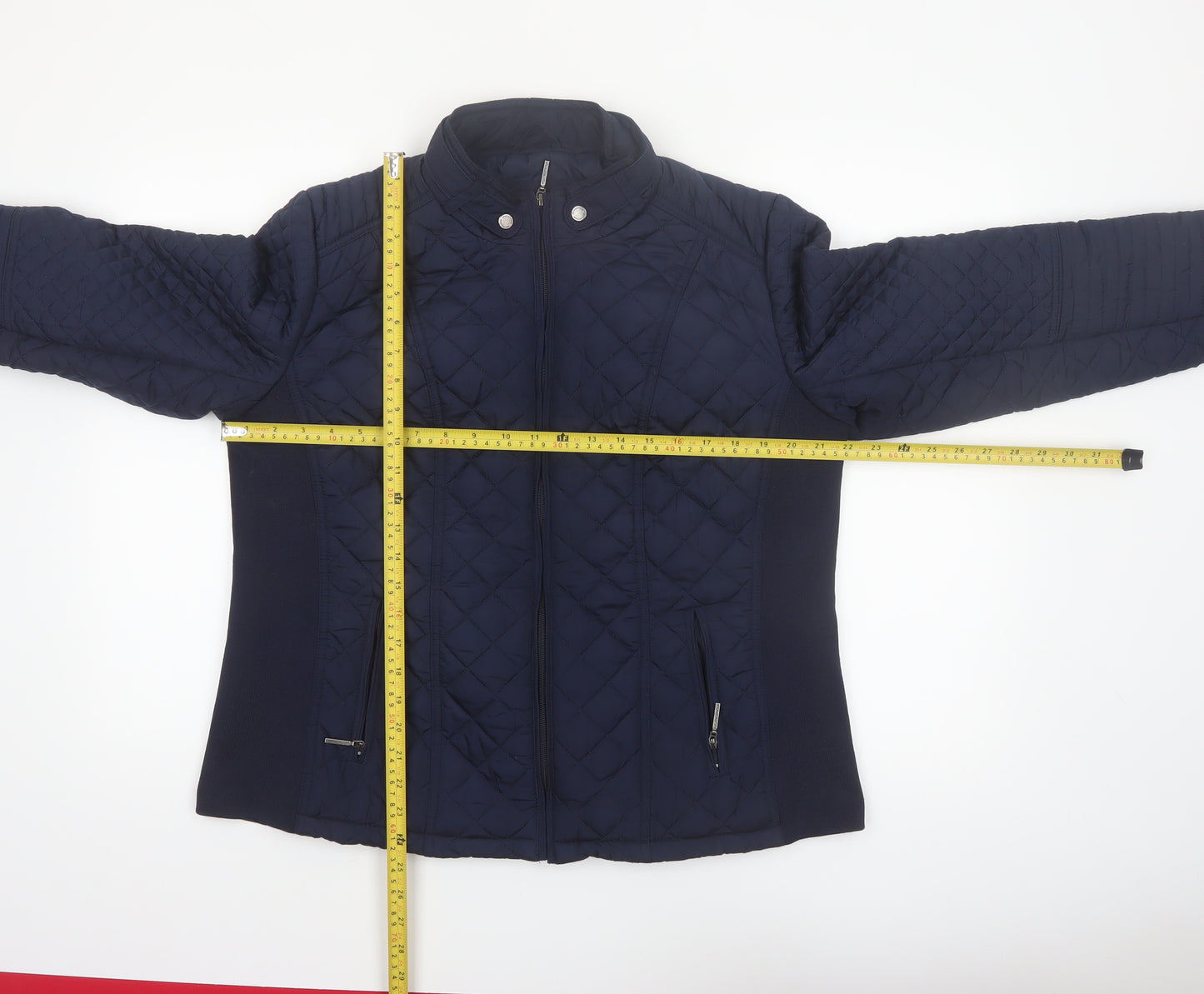 Weatherproof Women's Blue Quilted Lightweight Jacket XL