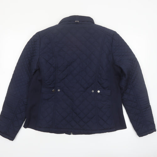Weatherproof Women's Blue Quilted Lightweight Jacket XL